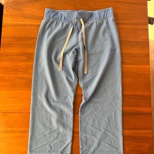 Figs Technical Collection Gray Womens Scrubs Pants Size S